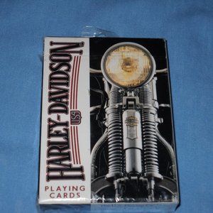 Vintage Harley Davidson Collector's Deck of Playing Cards MI Wrapper